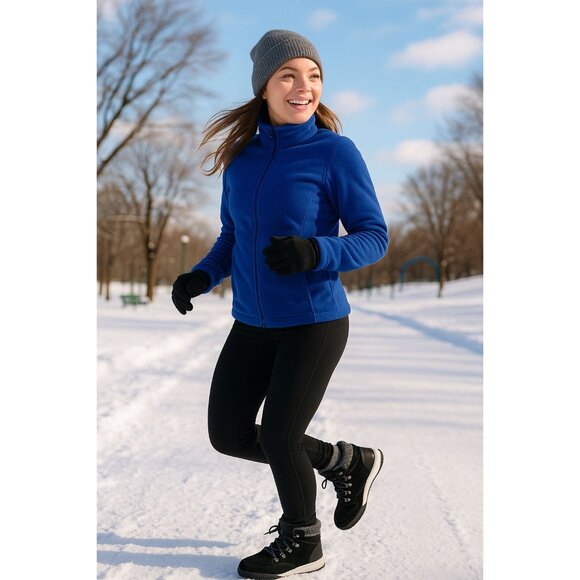 Weatherproof 9 Boots Ruby Outdoor Suede Leather Chunky Winter Lug Snow Shoes - Picture 4 of 14